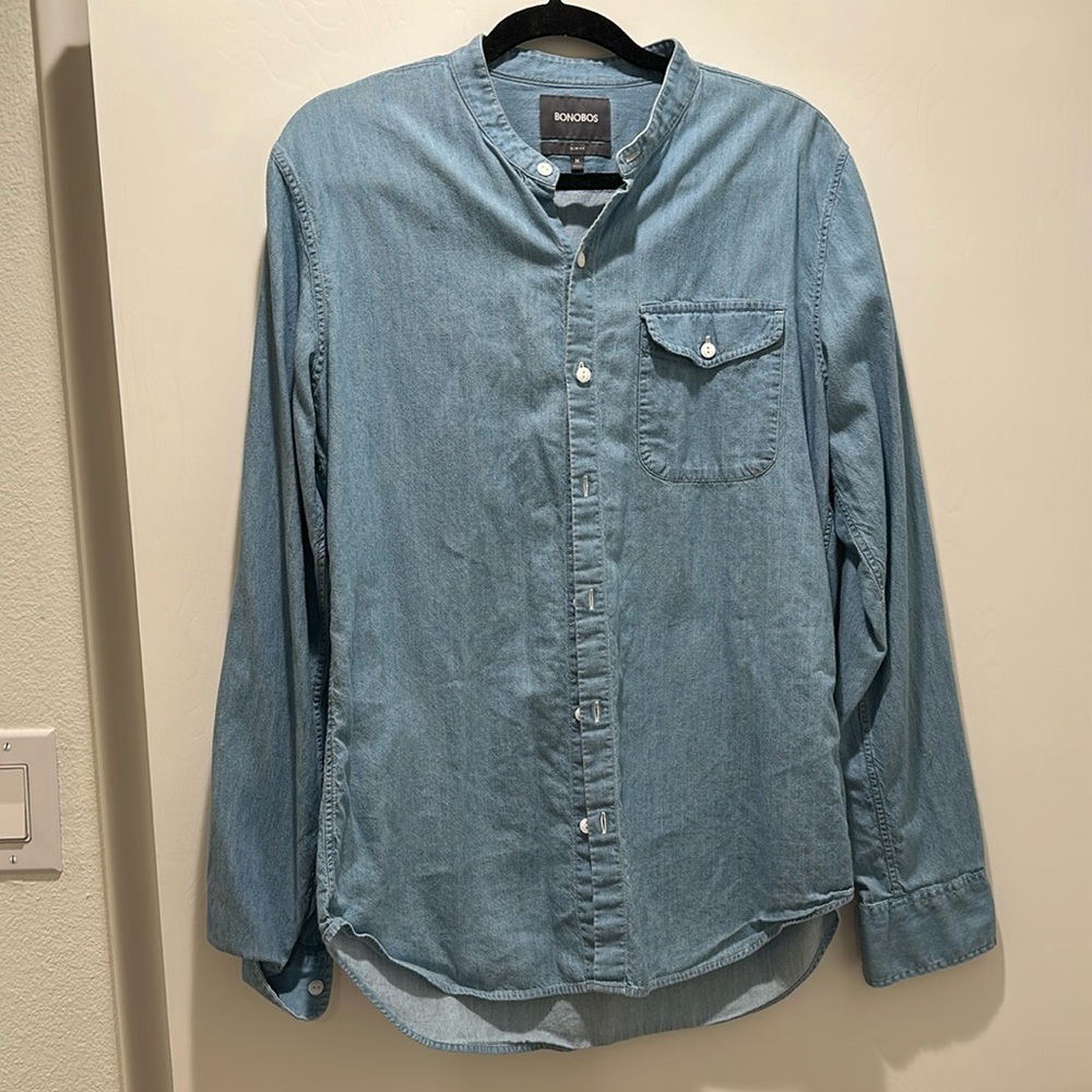 Bonobos Slim Fit Denim Shirt